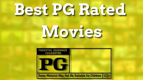 good pg rated movies